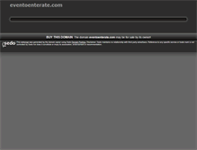 Tablet Screenshot of eventoenterate.com